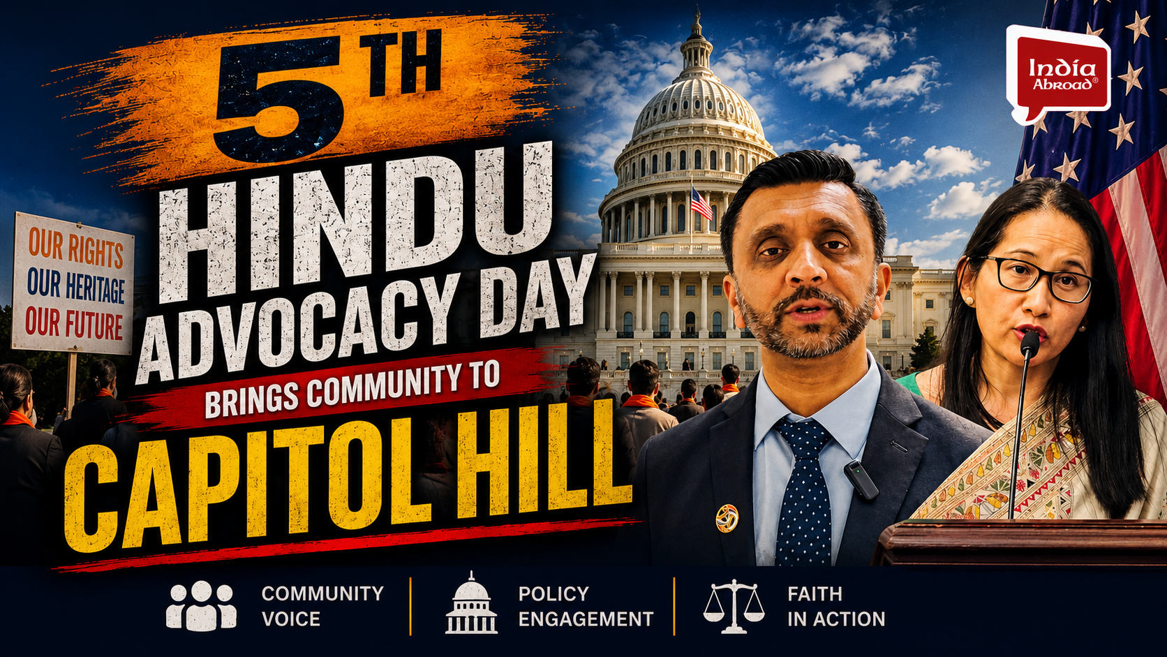 5th Hindu Advocacy Day brings community to Capitol Hill