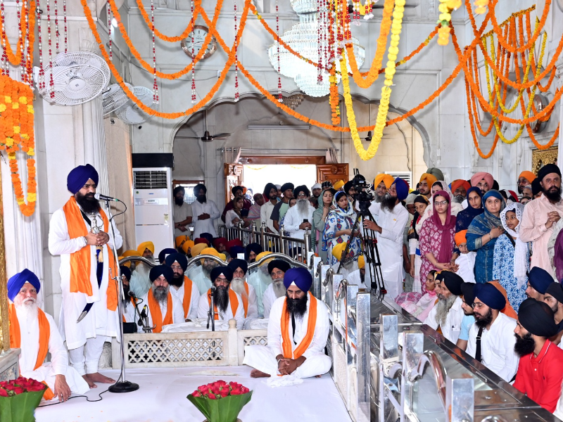  ਸ੍ਰੀ ਅਕਾਲ ਤਖ਼ਤ ਸਾਹਿਬ ਦੇ ਸਥਾਪਨਾ ਦਿਵਸ ਮੌਕੇ ਵਿਸ਼ੇਸ਼ ਸਮਾਗਮ 