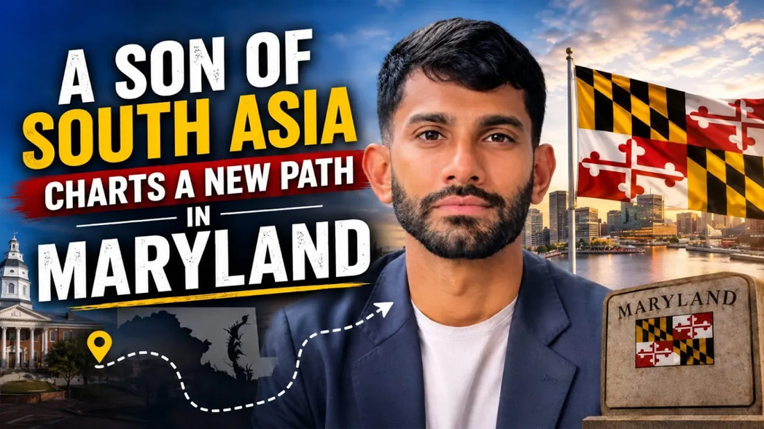 A son of South Asia charts a new path in Maryland 