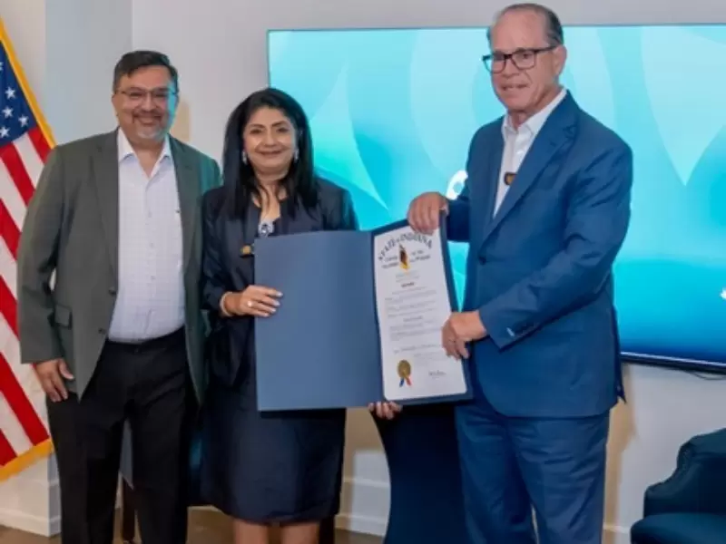 Rupal Thanawala receives Indiana's top civilian honor