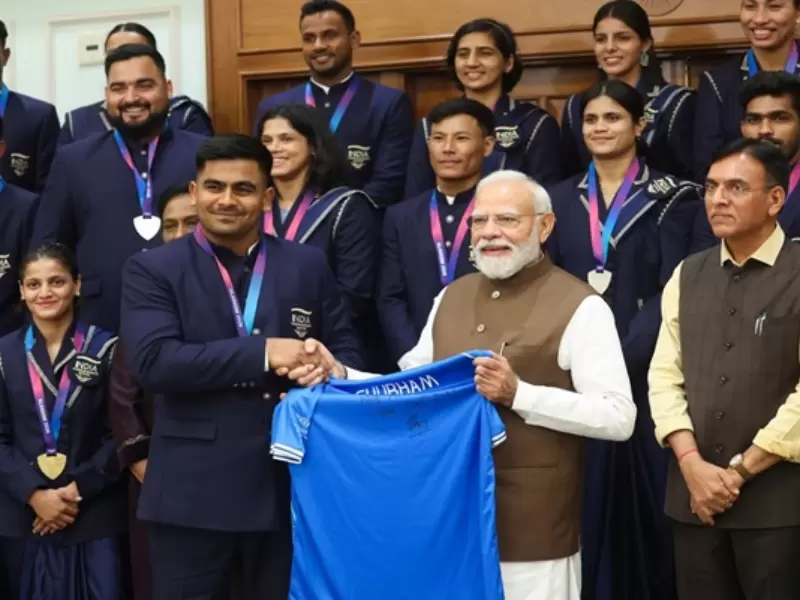   प्रधानमंत्री नरेंद्र मोदी ने X अकाउंट पर इस मुलाकात का एक वीडियो भी शेयर किया। 