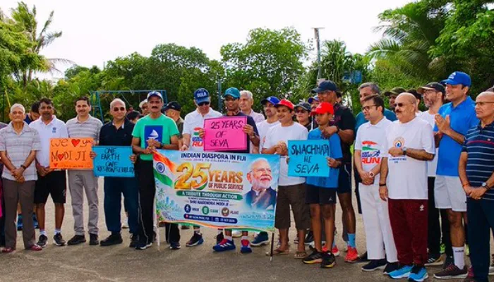 Indians in Fiji mark 25 years of PM Modi's public service with community initiatives