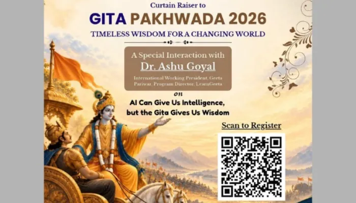 Houston's Gita Pakhwada 2026 to recall timeless teaching of Bhagavad Gita